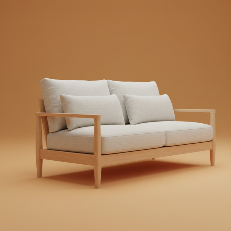 Wooden sofa frame repair at home in Tbilisi